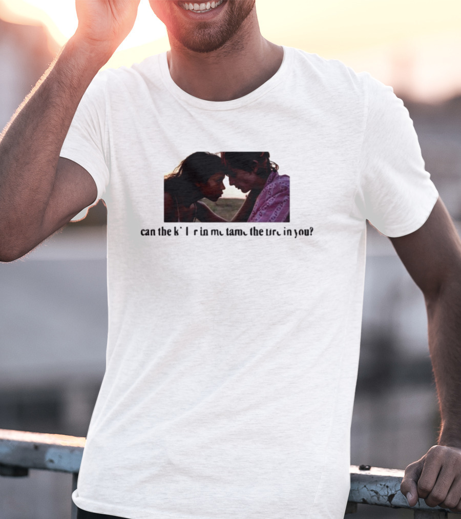 Can The Killer In Me Tame The Fire In You Shadowed Intimate Moment T-Shirt