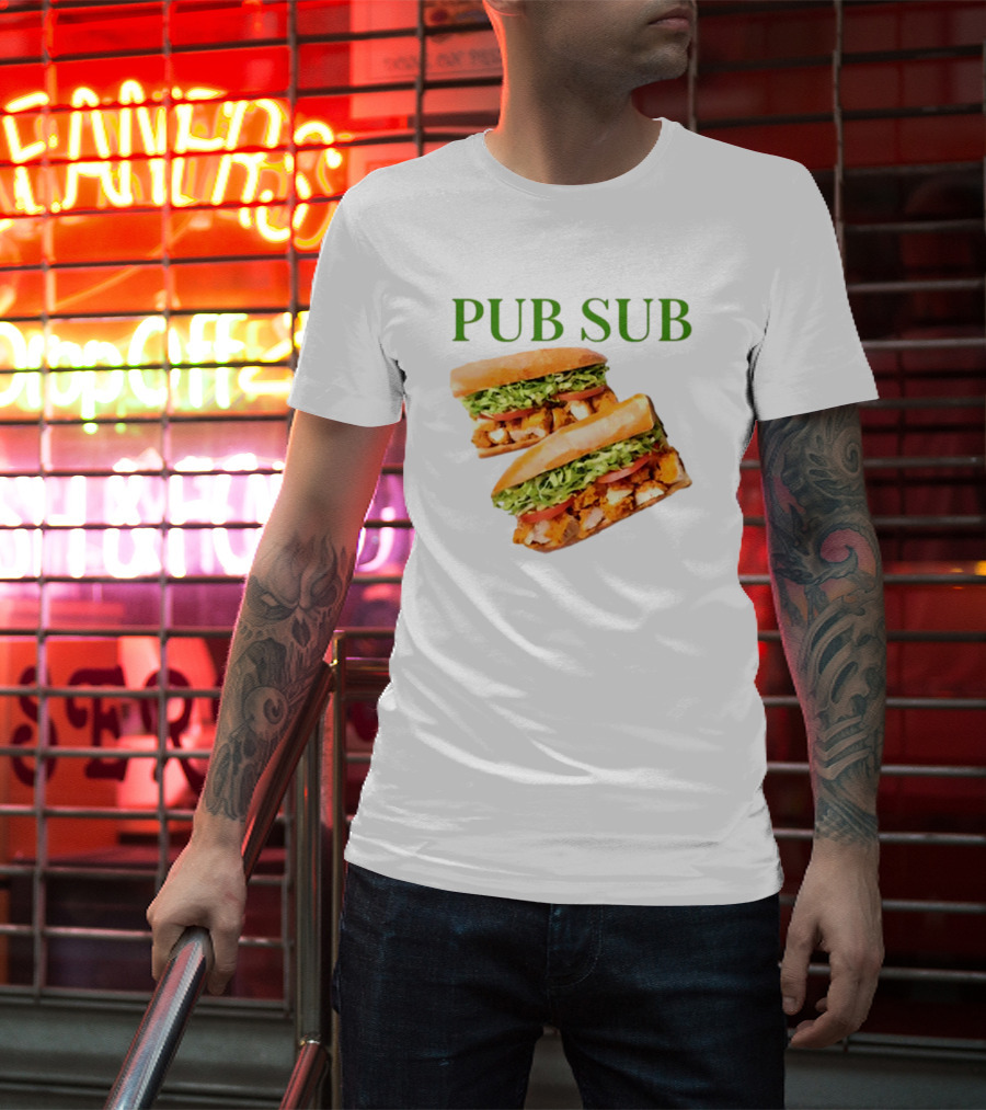 Middleclassfancy Chicken Tender Pub Sub Duo T-Shirt
