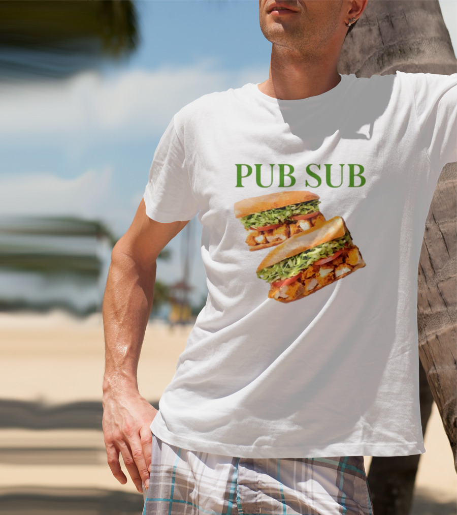 Middleclassfancy Chicken Tender Pub Sub Duo T-Shirt