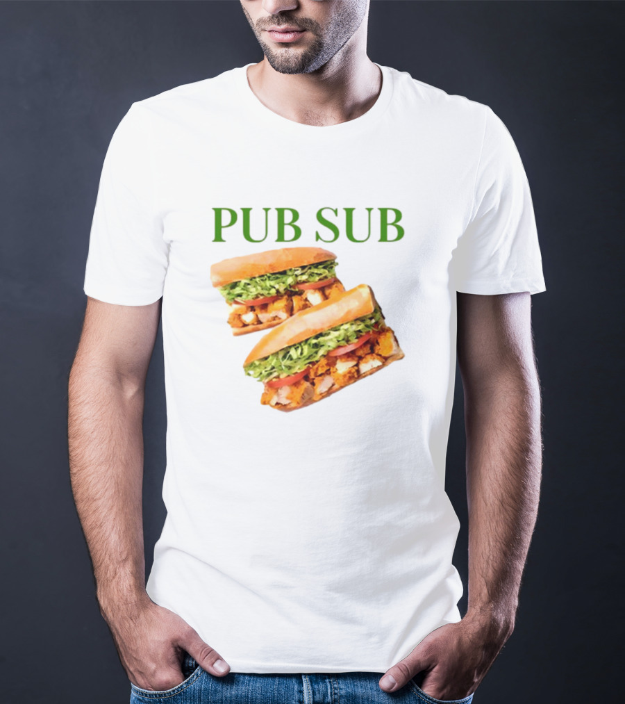 Middleclassfancy Chicken Tender Pub Sub Duo T-Shirt