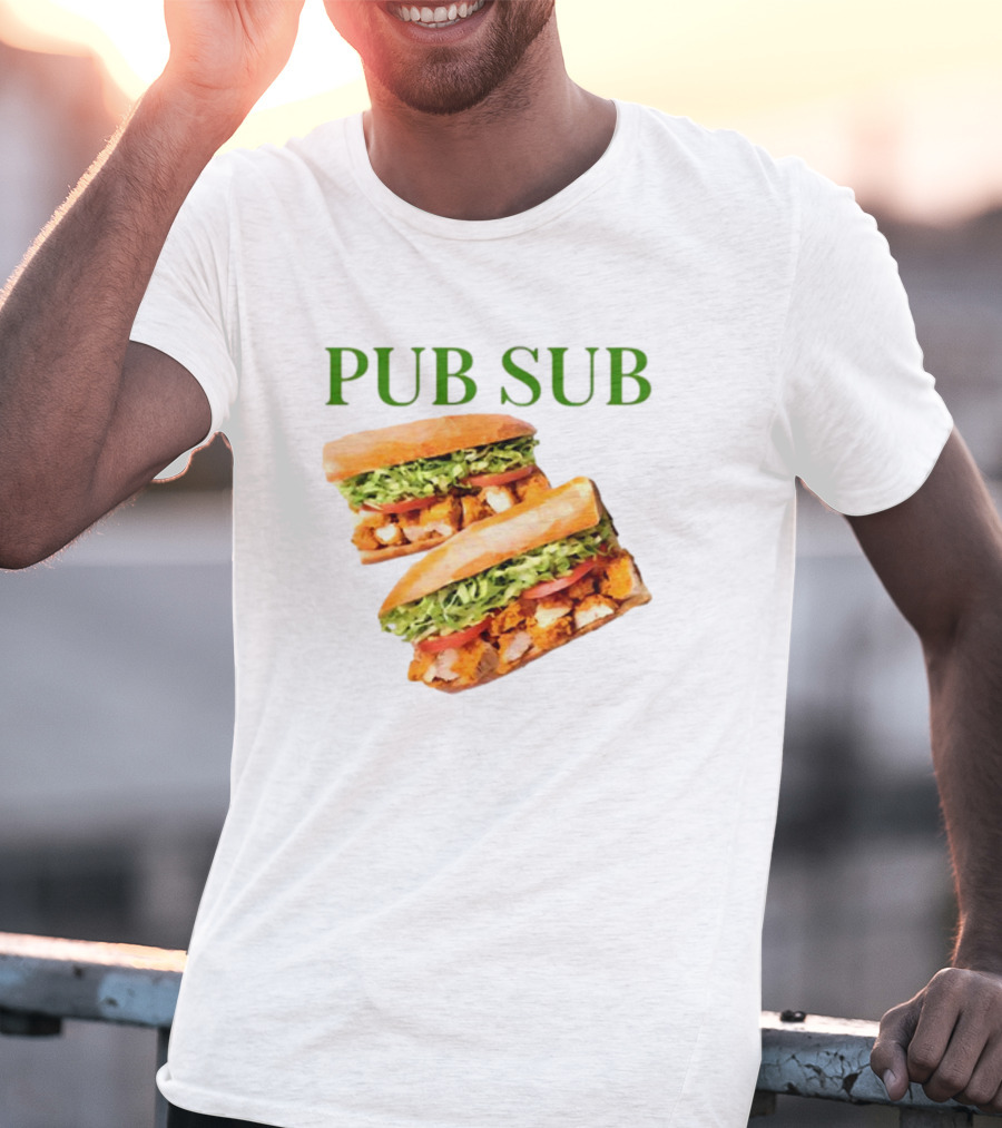 Middleclassfancy Chicken Tender Pub Sub Duo T-Shirt