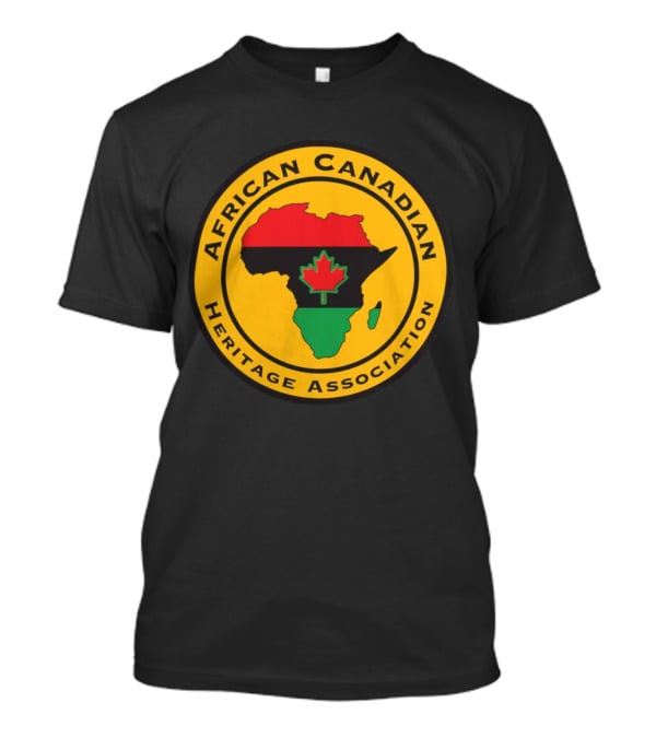 African Canadian Heritage Association Papa Burgundy T-Shirt