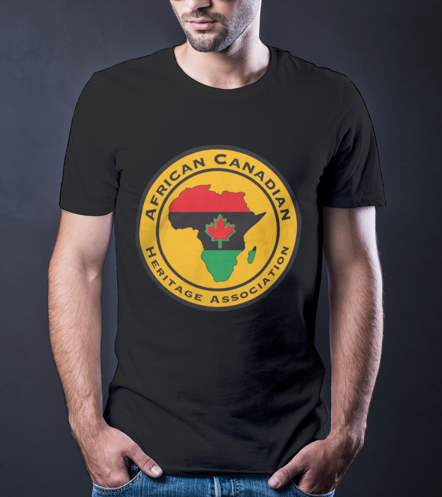 African Canadian Heritage Association Papa Burgundy T-Shirt
