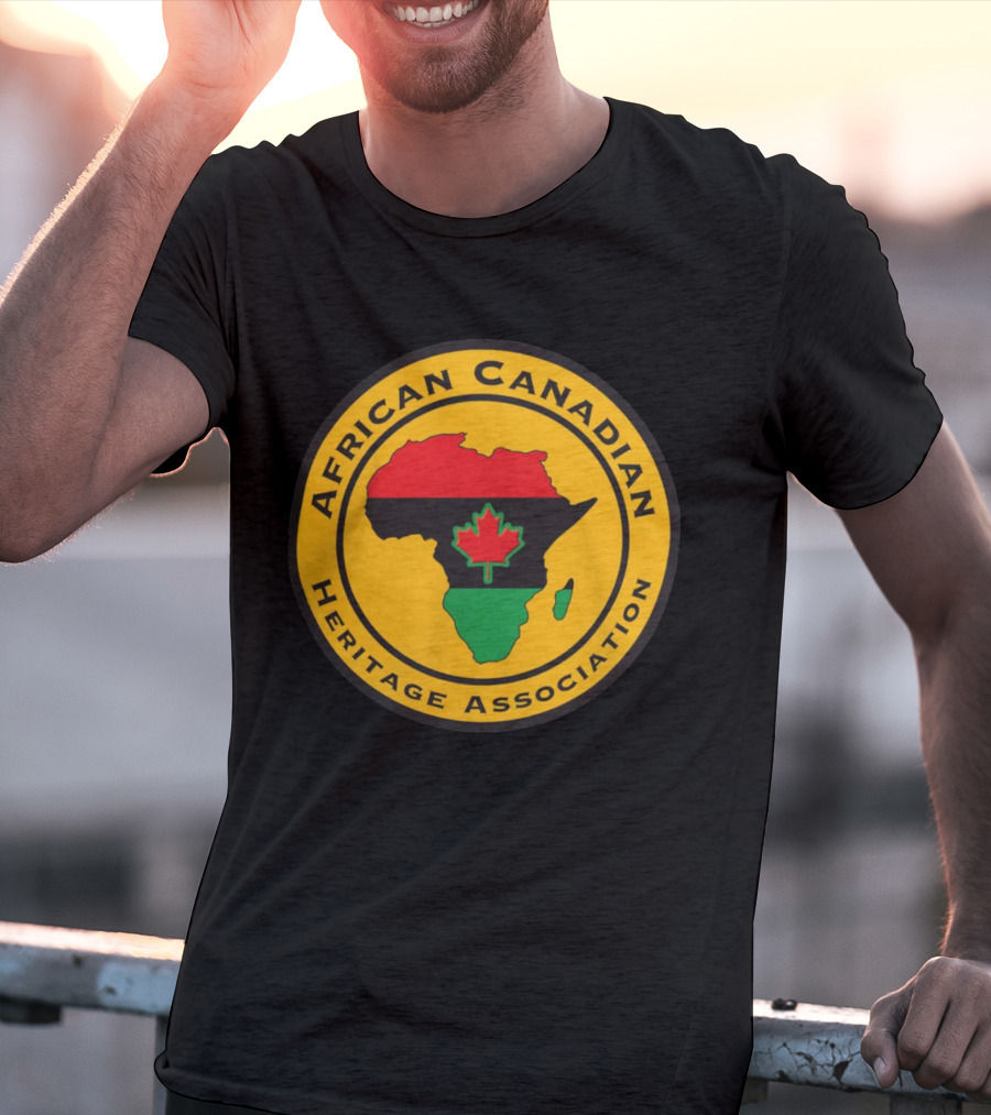 African Canadian Heritage Association Papa Burgundy T-Shirt