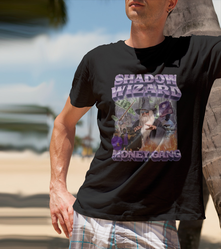 Shadow Wizard Money Gang Spellcasting Gangster Vibes T-Shirt