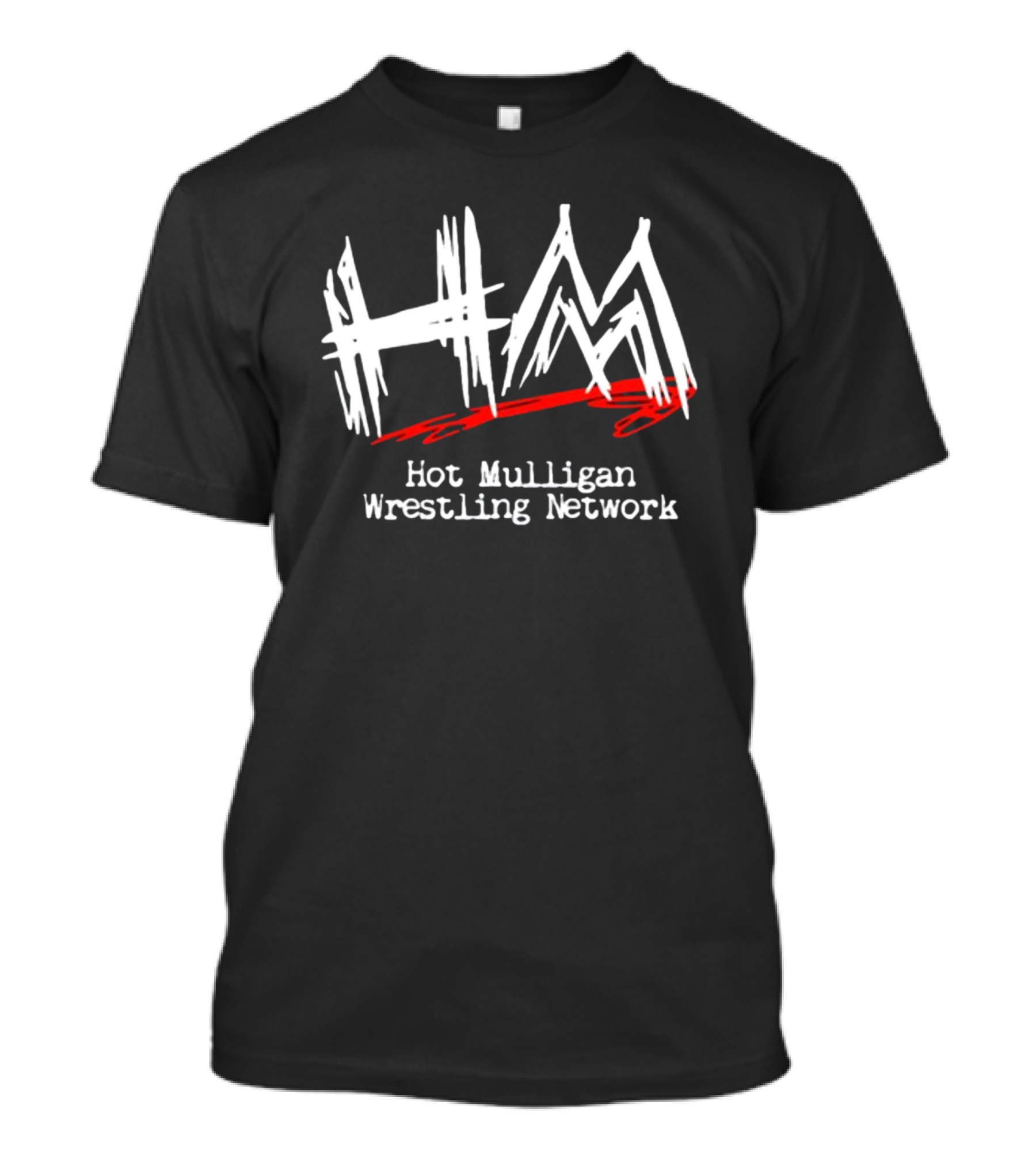 HM Hot Mulligan Wrestling Network T-Shirt
