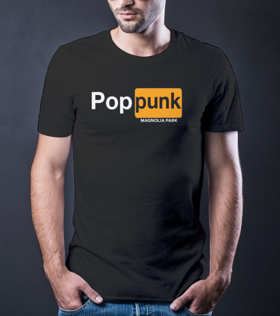 Pop Punk Magnolia Park Block T-Shirt