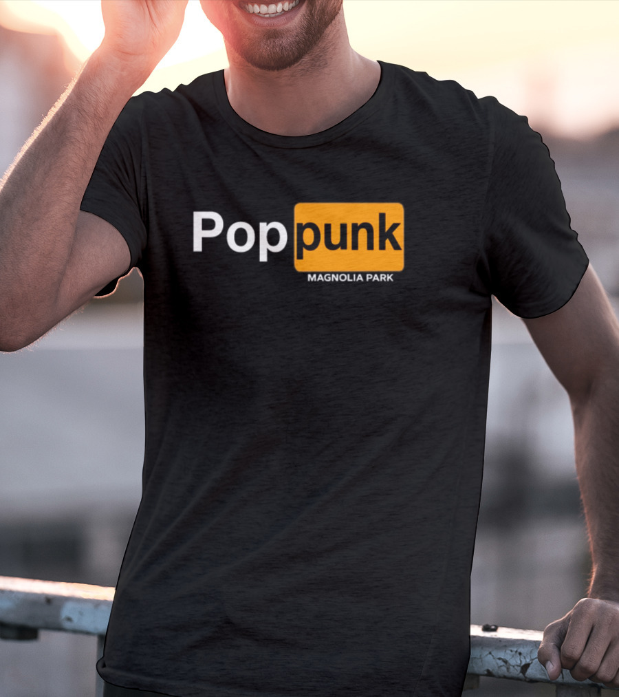 Pop Punk Magnolia Park Block T-Shirt