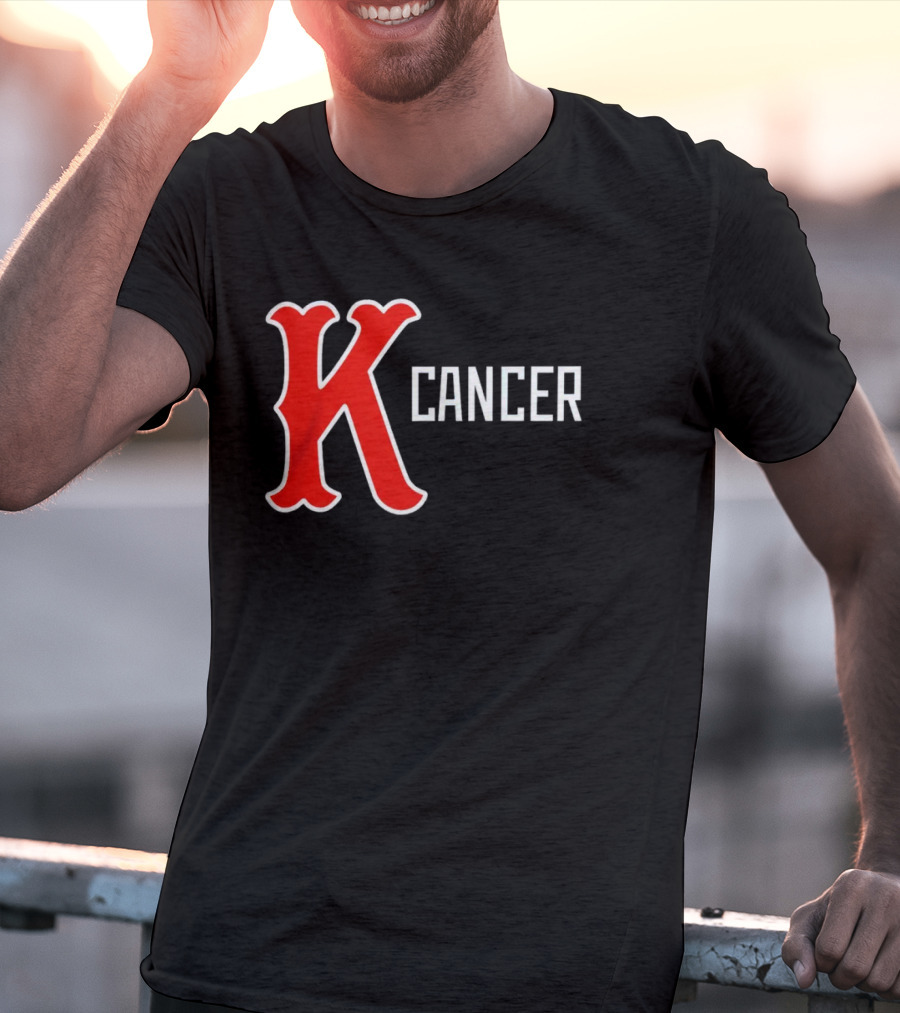 Boston Red Sox K Cancer T-Shirt