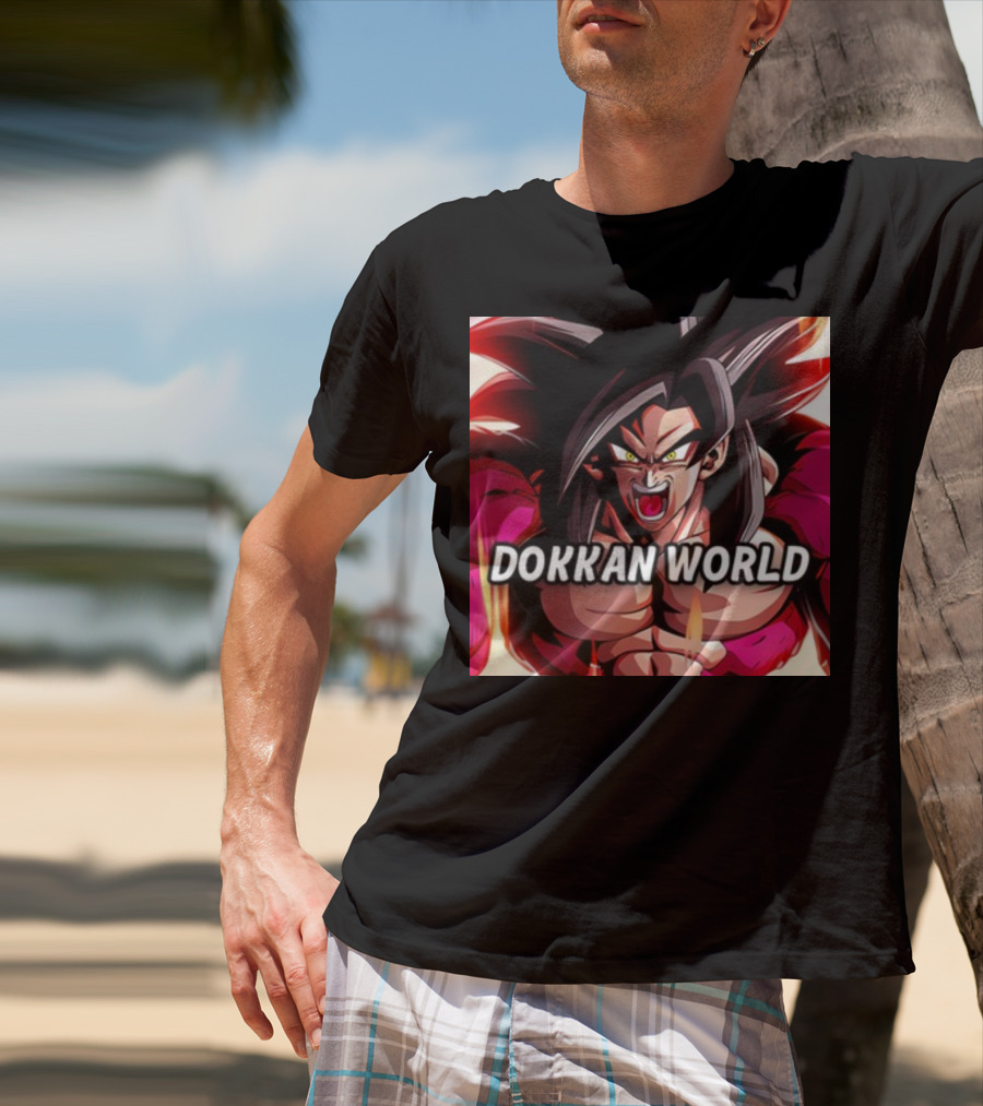 Dokkan World Super Saiyan 4 Character Burst T-Shirt