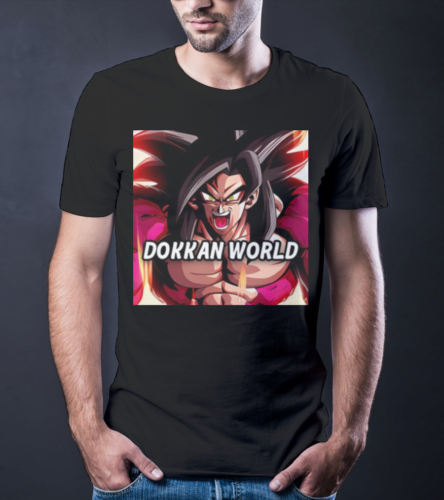Dokkan World Super Saiyan 4 Character Burst T-Shirt