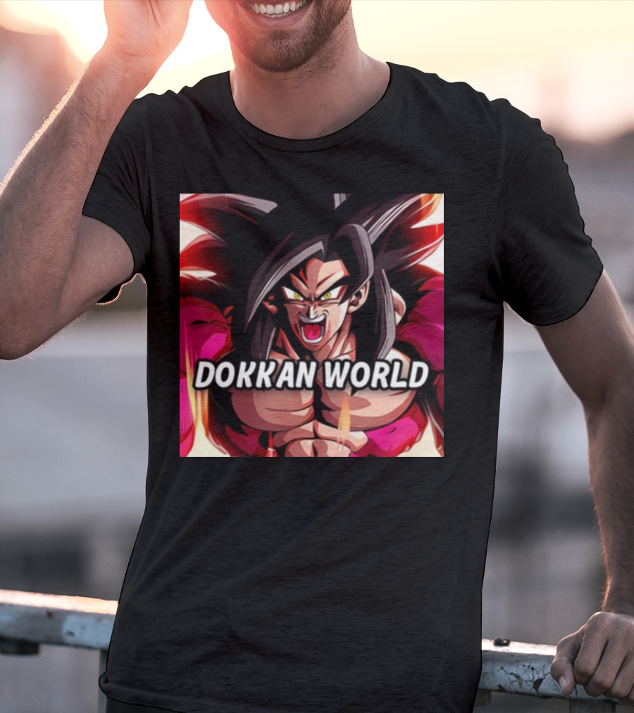 Dokkan World Super Saiyan 4 Character Burst T-Shirt