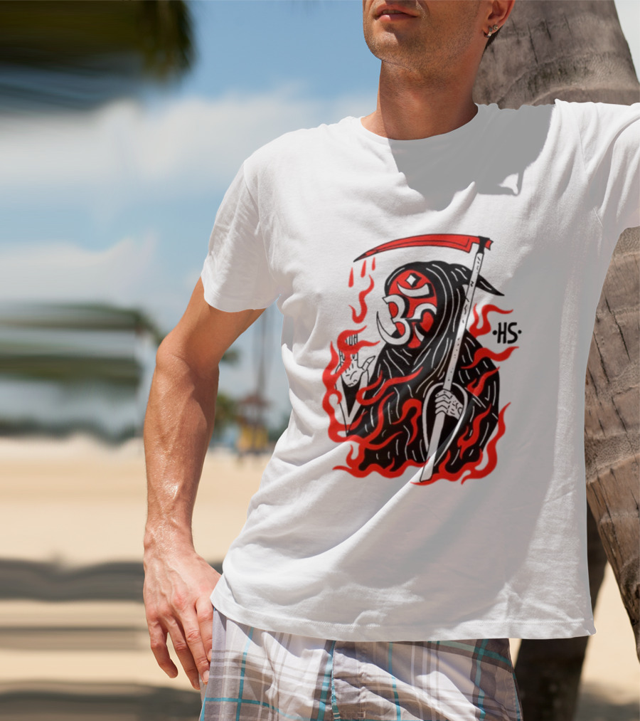 Heavyslime Philadelphia HS Om Reaper Fire T-Shirt