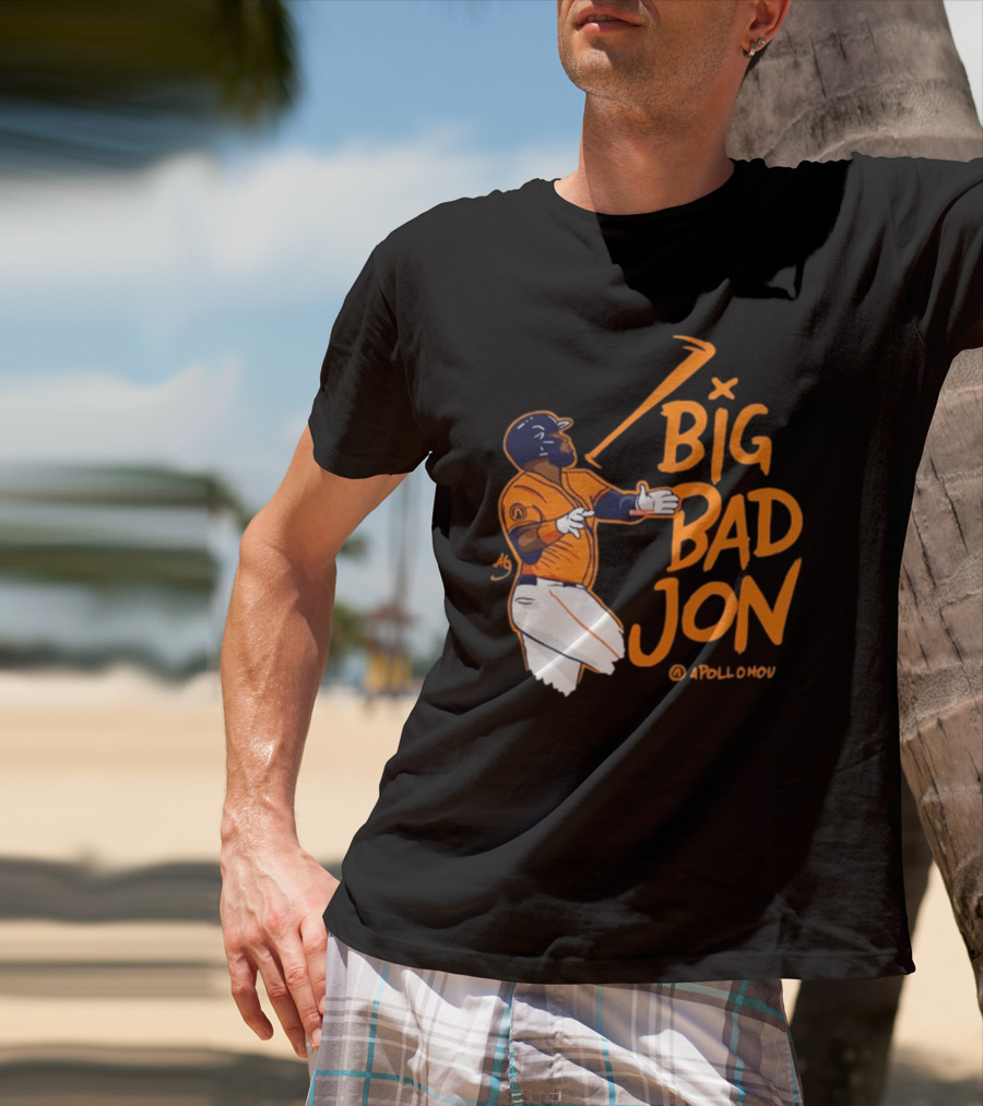Big Bad Jon Singleton Apollo Houston Baseball Player T-Shirt
