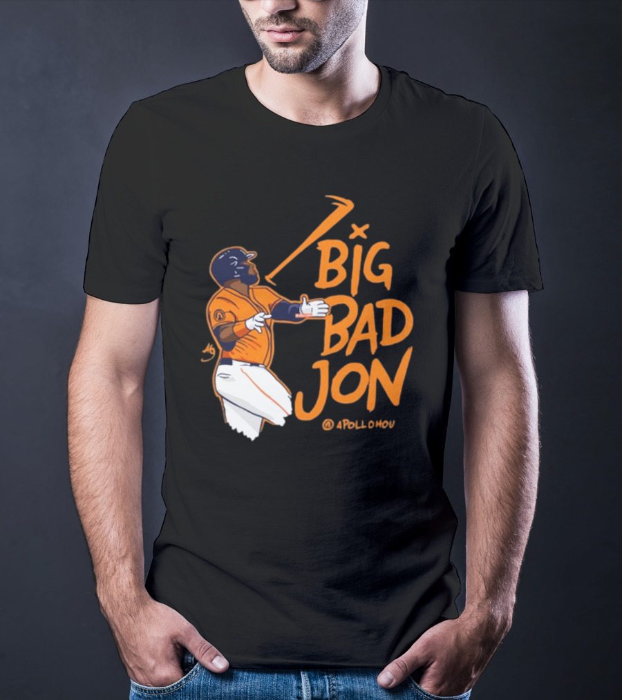 Big Bad Jon Singleton Apollo Houston Baseball Player T-Shirt