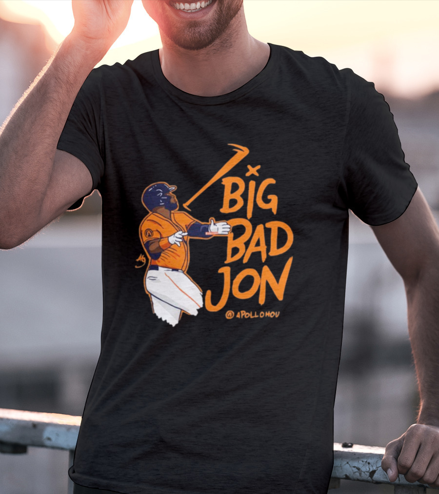 Big Bad Jon Singleton Apollo Houston Baseball Player T-Shirt