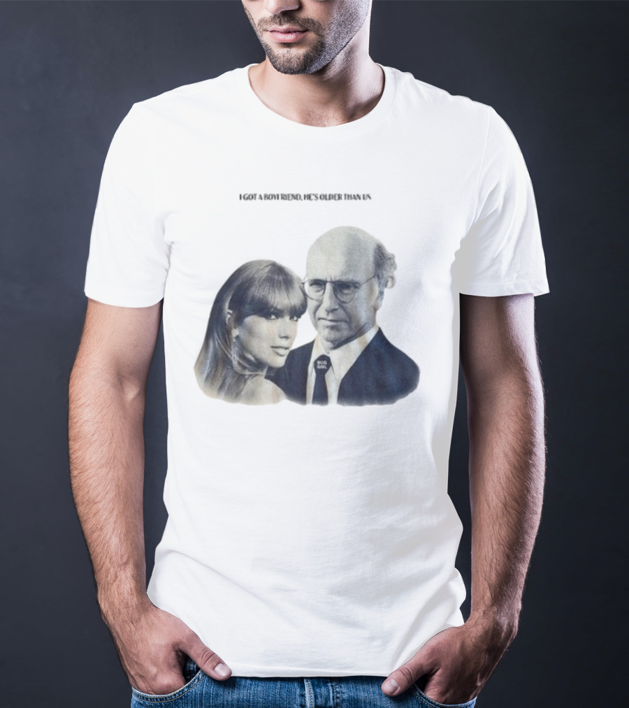 Buggirl200 Larry David Swiftie Baseball Photo Mashup T-Shirt