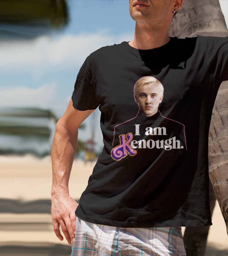 I Am Kenough Blonde Character Portrait Parody From Shitheadsteveshop T-Shirt
