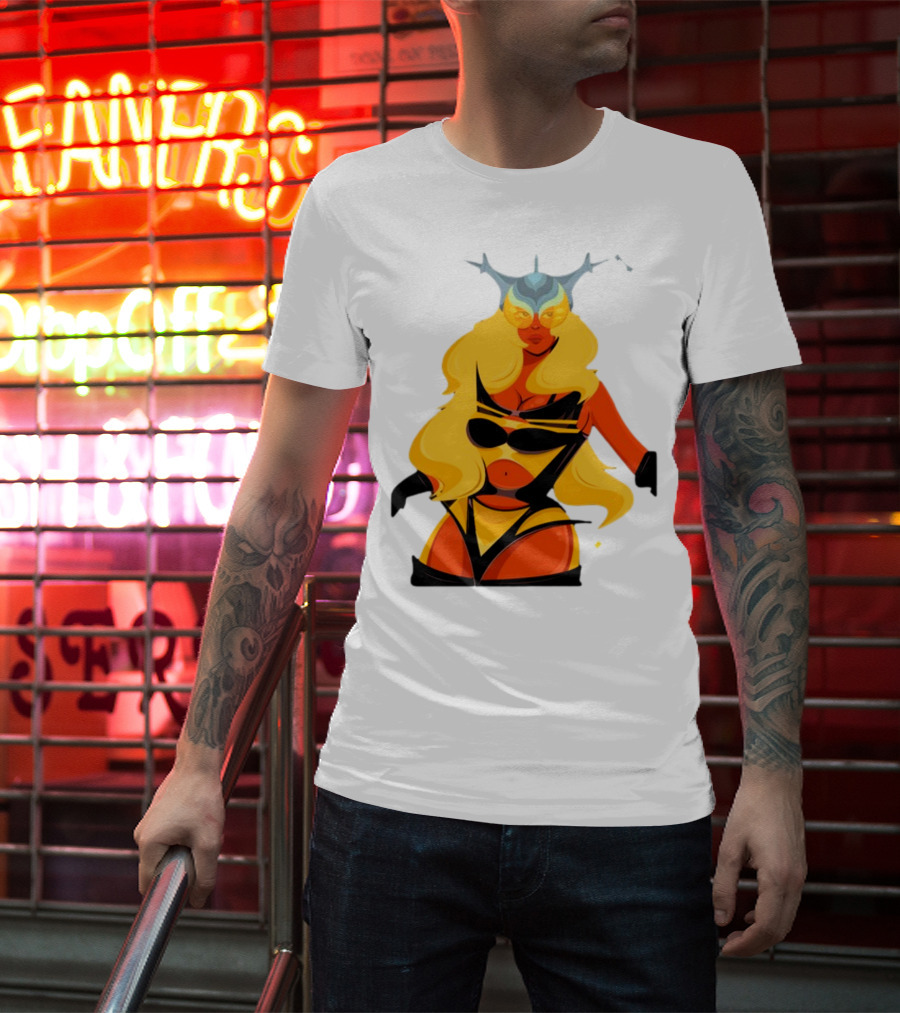 Thaddy Hippypotter Renaissance Bey Sci-Fi Goddess Appearance T-Shirt