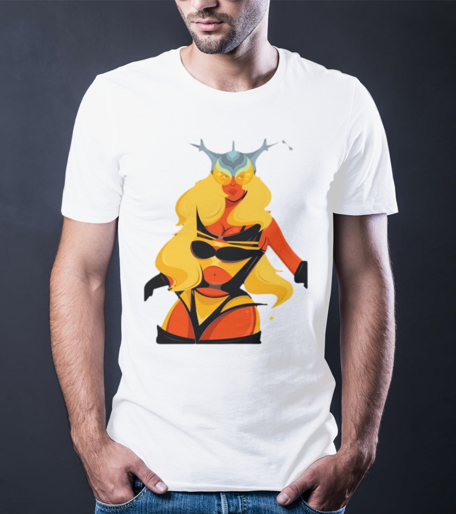 Thaddy Hippypotter Renaissance Bey Sci-Fi Goddess Appearance T-Shirt