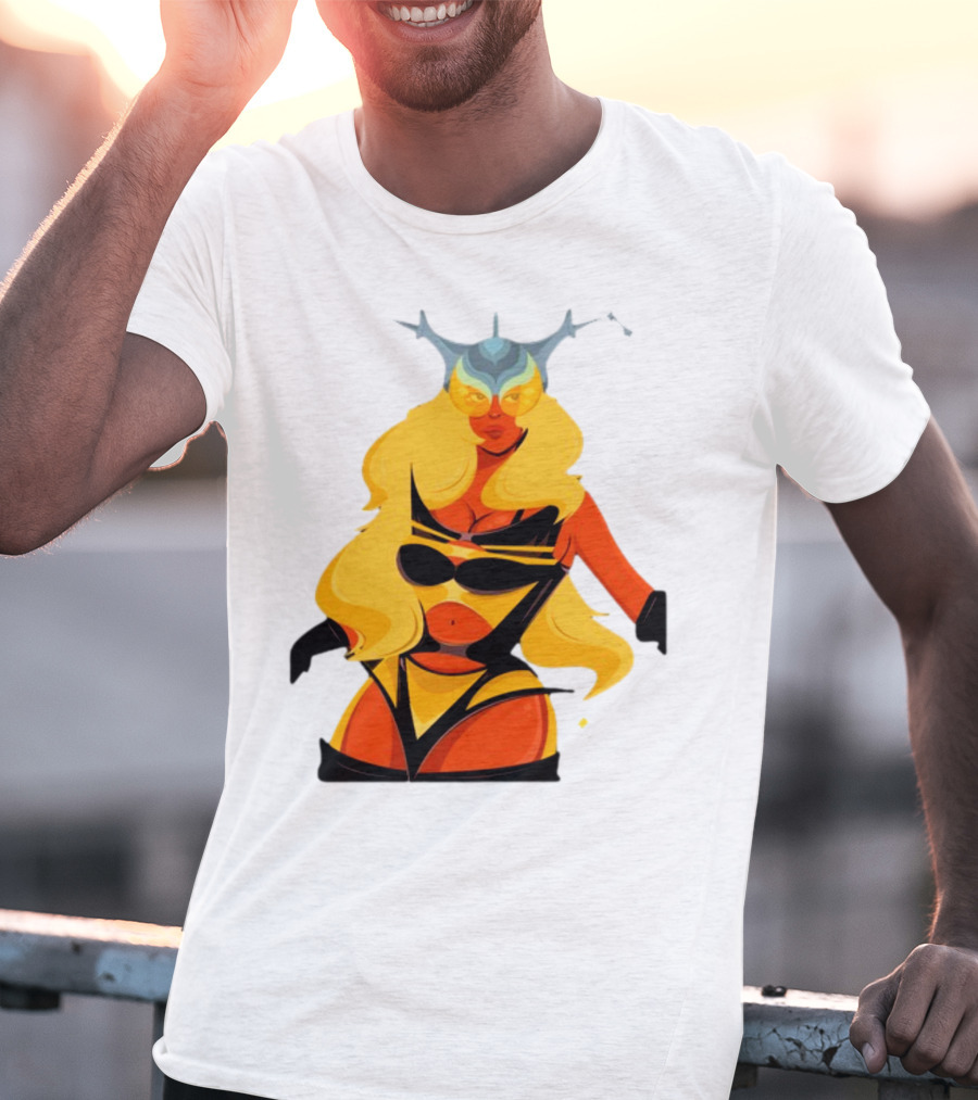 Thaddy Hippypotter Renaissance Bey Sci-Fi Goddess Appearance T-Shirt