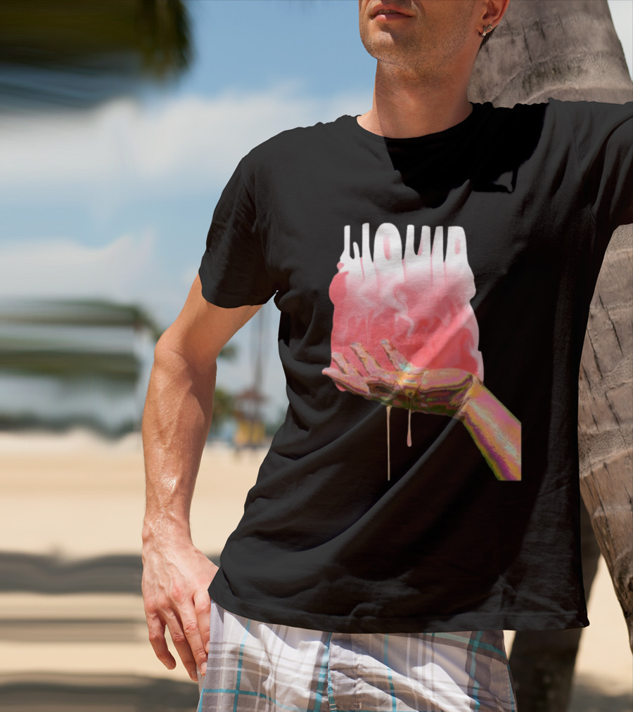 Abel Idume Unbelievably Liquid Barbie Melting Hand T-Shirt