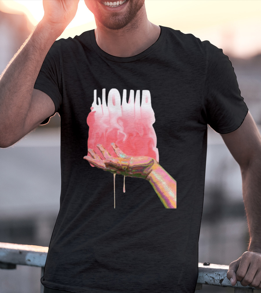 Abel Idume Unbelievably Liquid Barbie Melting Hand T-Shirt
