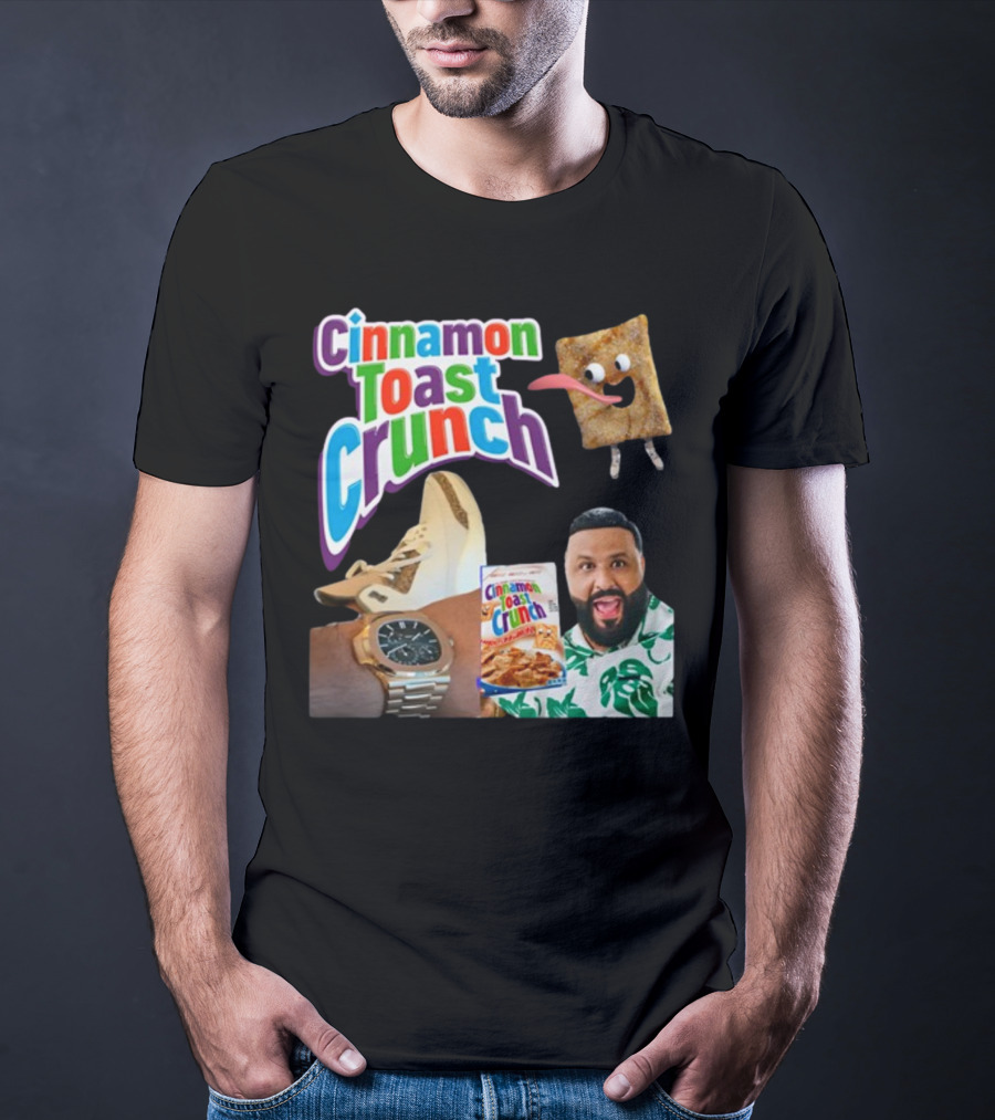 Cinnamon Toast Crunch Meme DJ Khaled Watch Sneakers Cereal T-Shirt