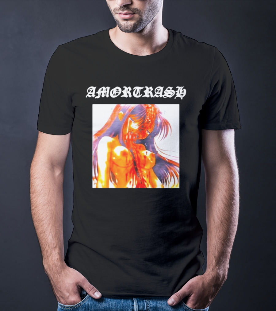 AMORTRASH Trashboy Anime Style Graphics T-Shirt