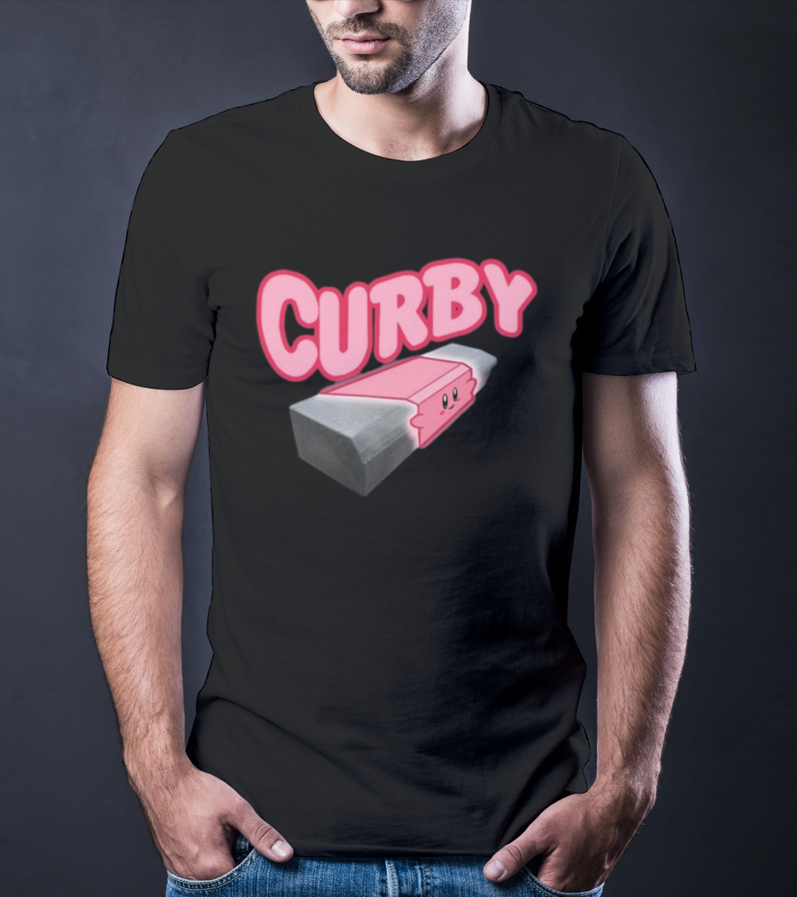 Curby Kirby Brick Meme T-Shirt