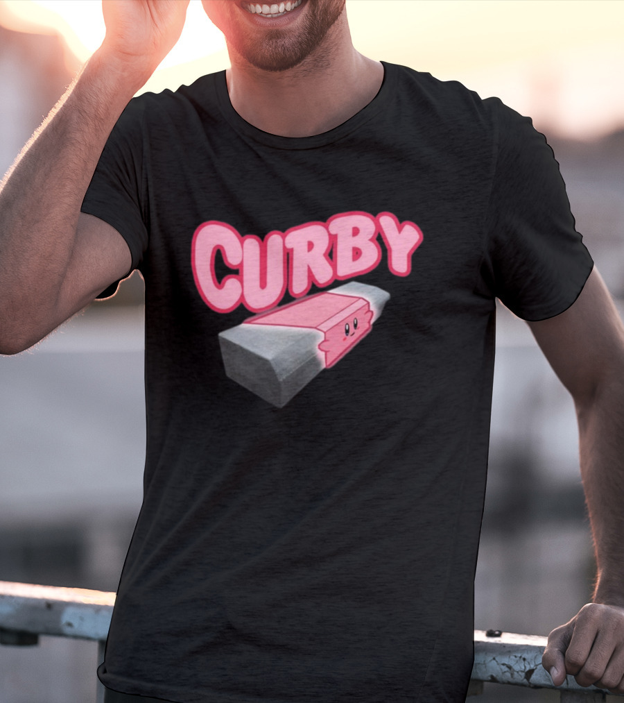 Curby Kirby Brick Meme T-Shirt