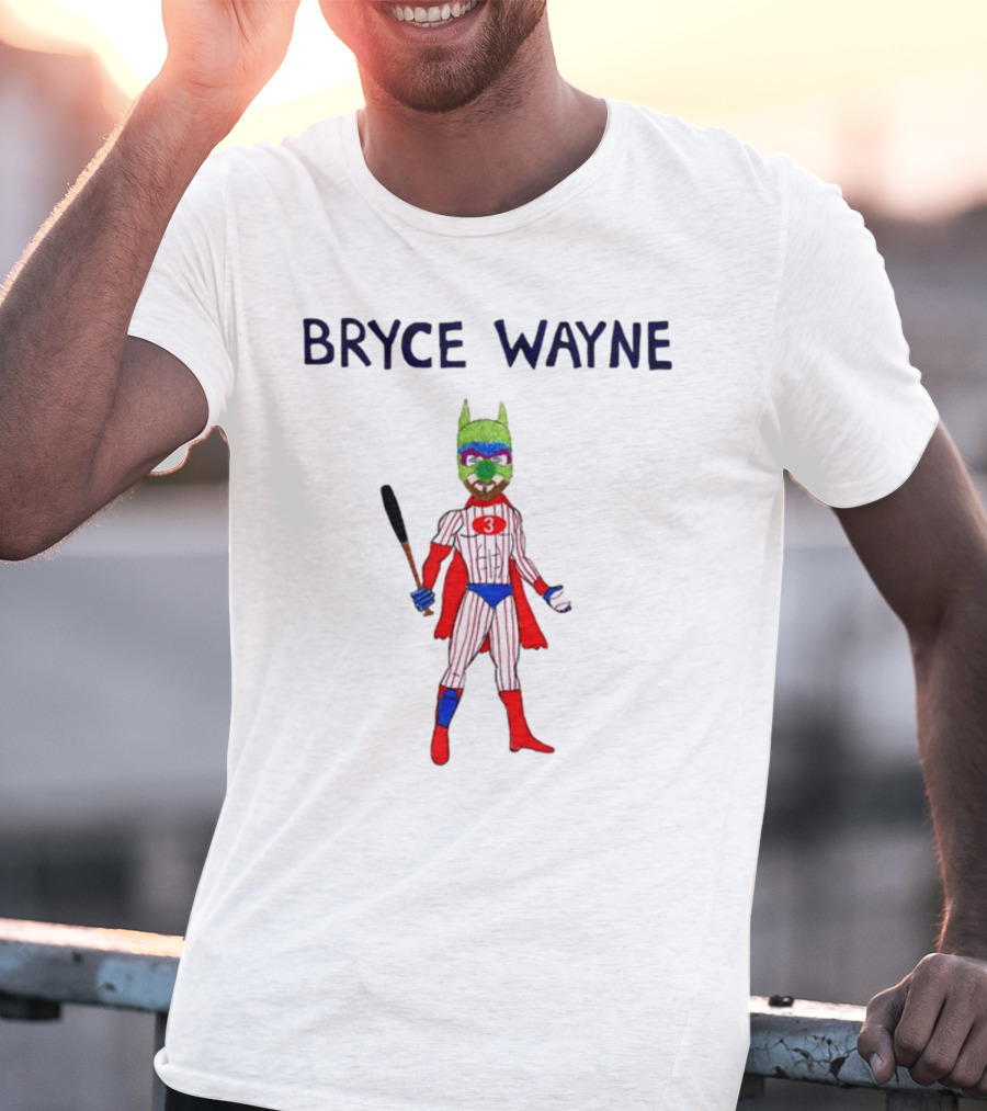 Bryce Wayne Superhero Baseball Player Costume T-Shirt
