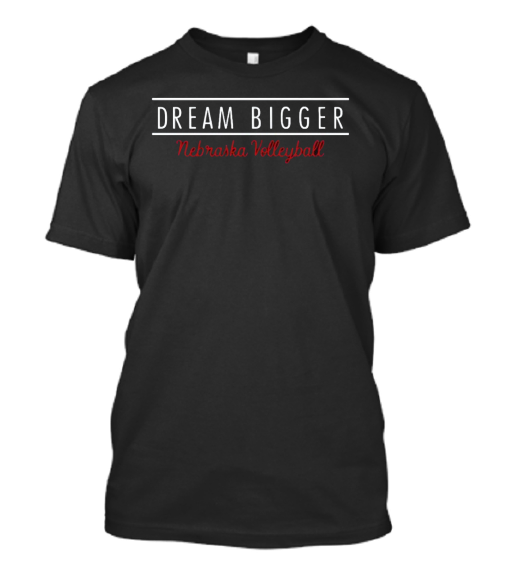 Dream Bigger Nebraska Volleyball Lindsay Krause T-Shirt