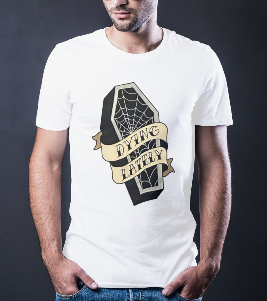 Iamjakehill Coffin Dying Lately Spiderweb T-Shirt