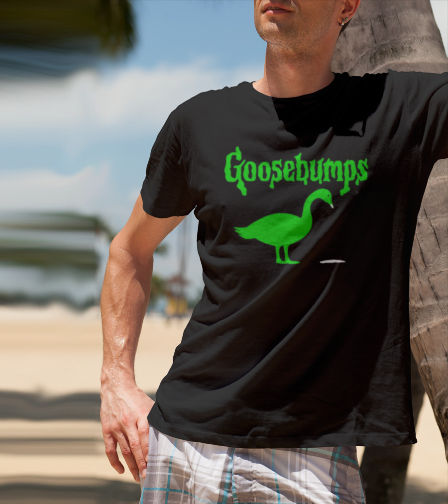 Goosebumps Green Goose T-Shirt