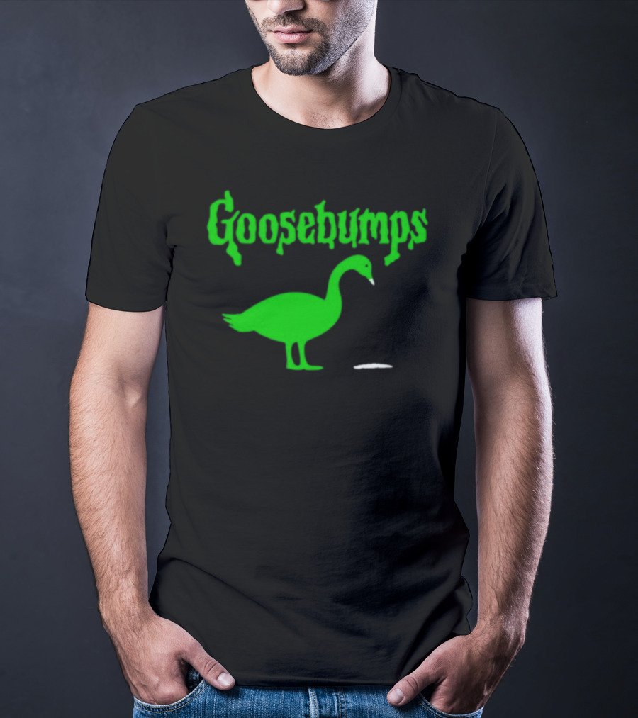 Goosebumps Green Goose T-Shirt