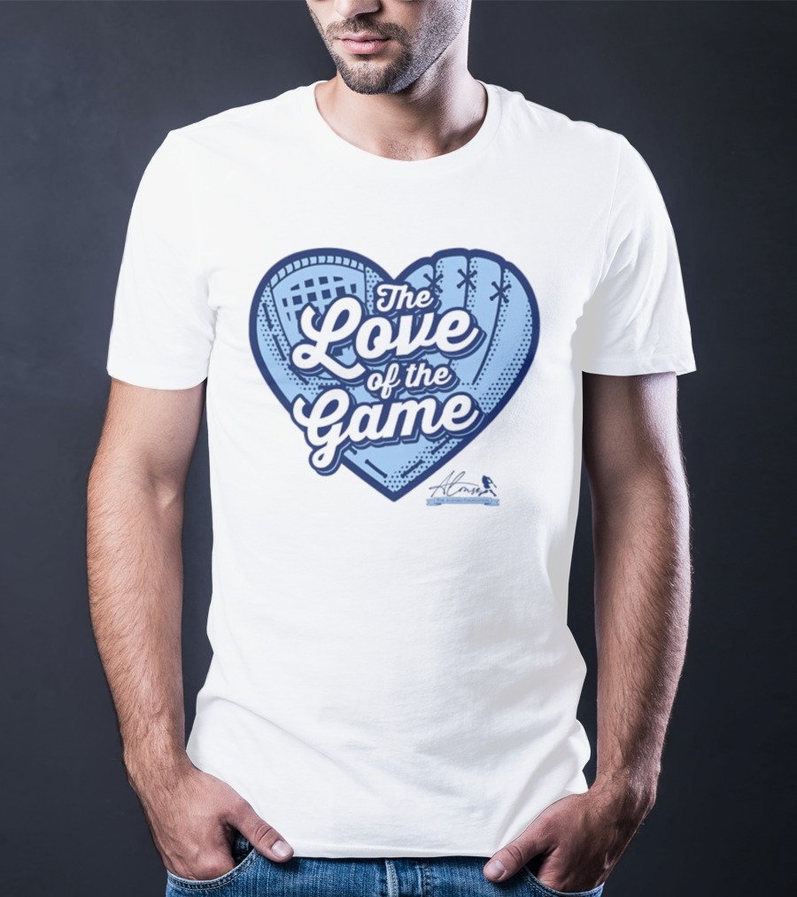 Alonso Foundation The Love Of The Game Baseball Heart T-Shirt