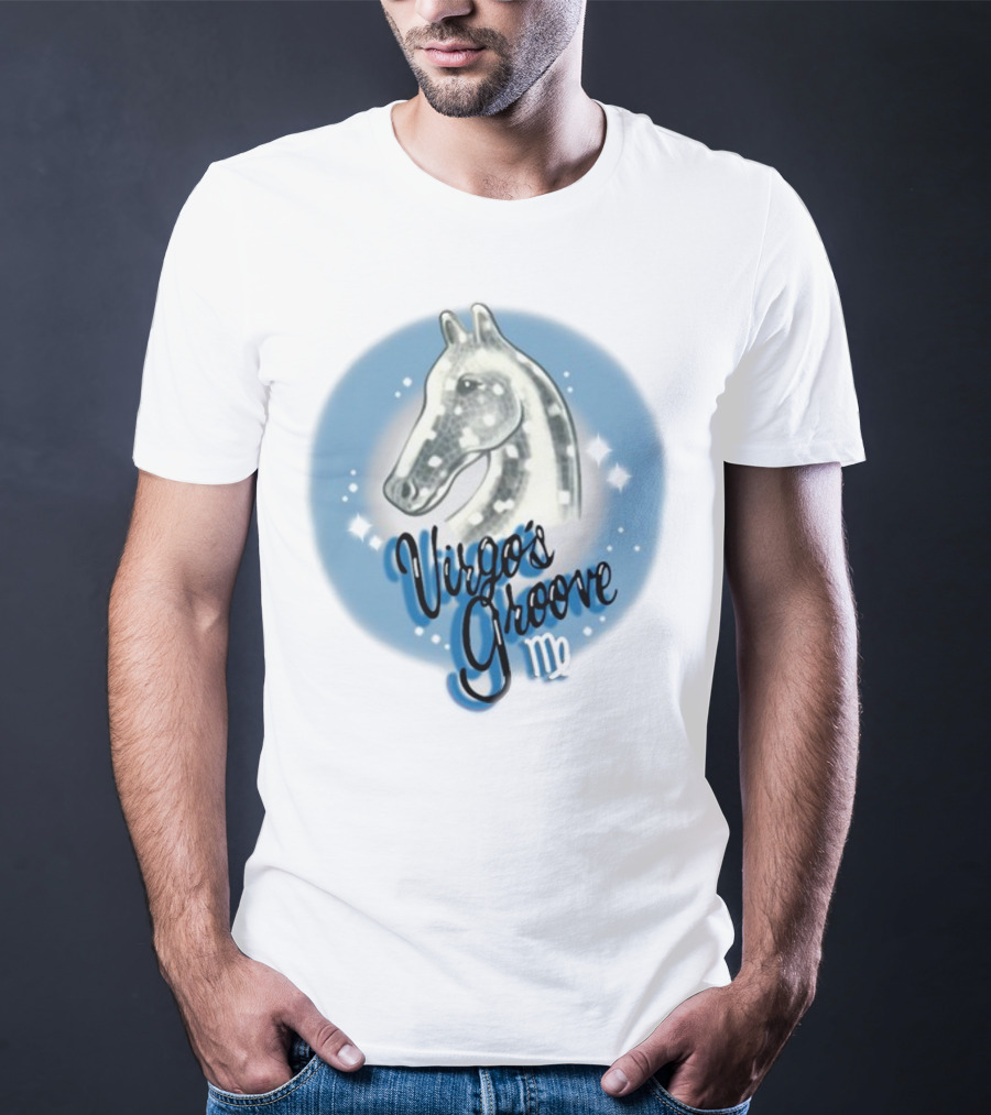 Virgo's Groove Disco Horse Party T-Shirt