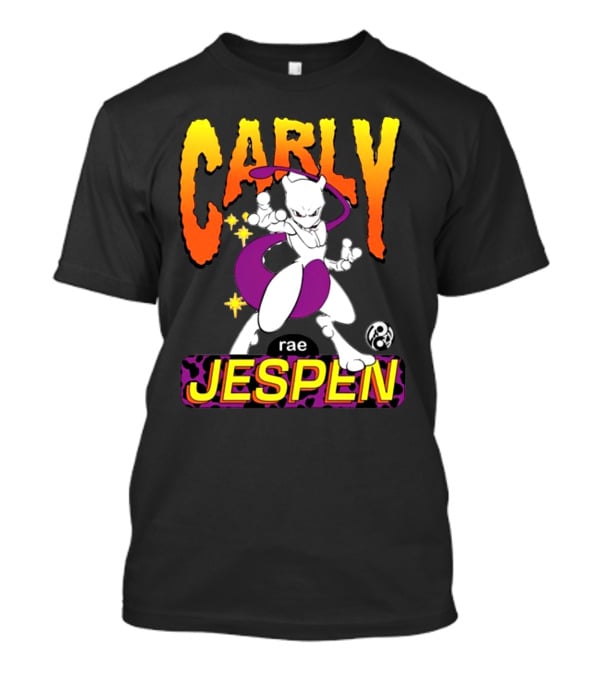 Carly Rae Jespen Mewtwo Fusion Mashup T-Shirt