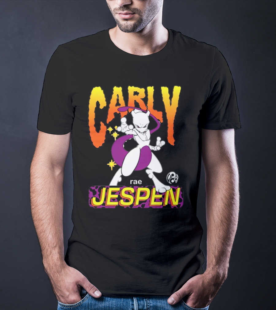 Carly Rae Jespen Mewtwo Fusion Mashup T-Shirt