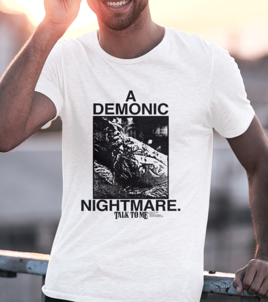 Online Ceramics A Demonic Nightmare Talk To Me Collaboration T-Shirt