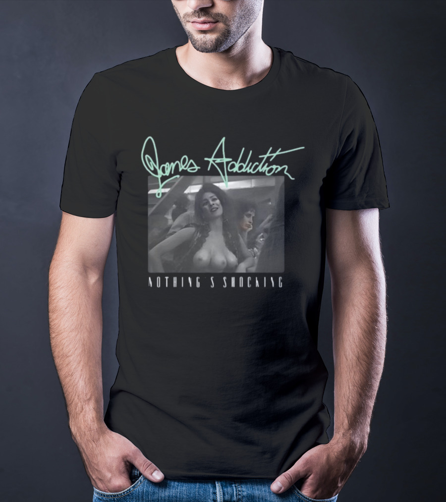 Janes Addiction Nothing's Shocking Album Cover T-Shirt