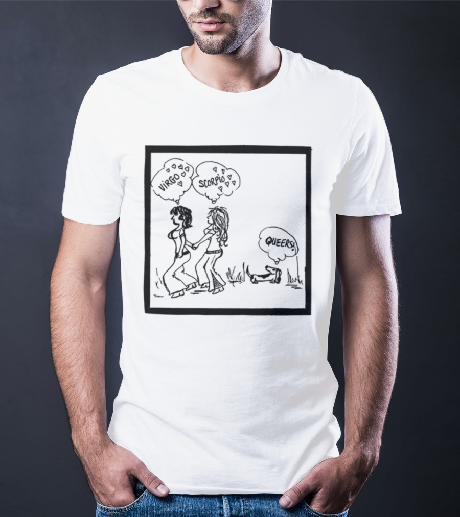 The Lesbian Tide 1971 Virgo Scorpio Queers T-Shirt