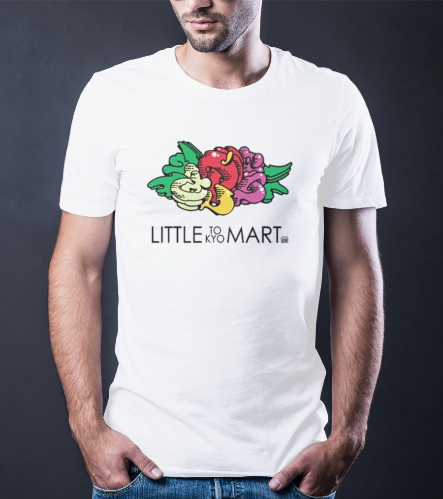 Little Tokyo Mart Colorful Cartoon Fruits T-Shirt