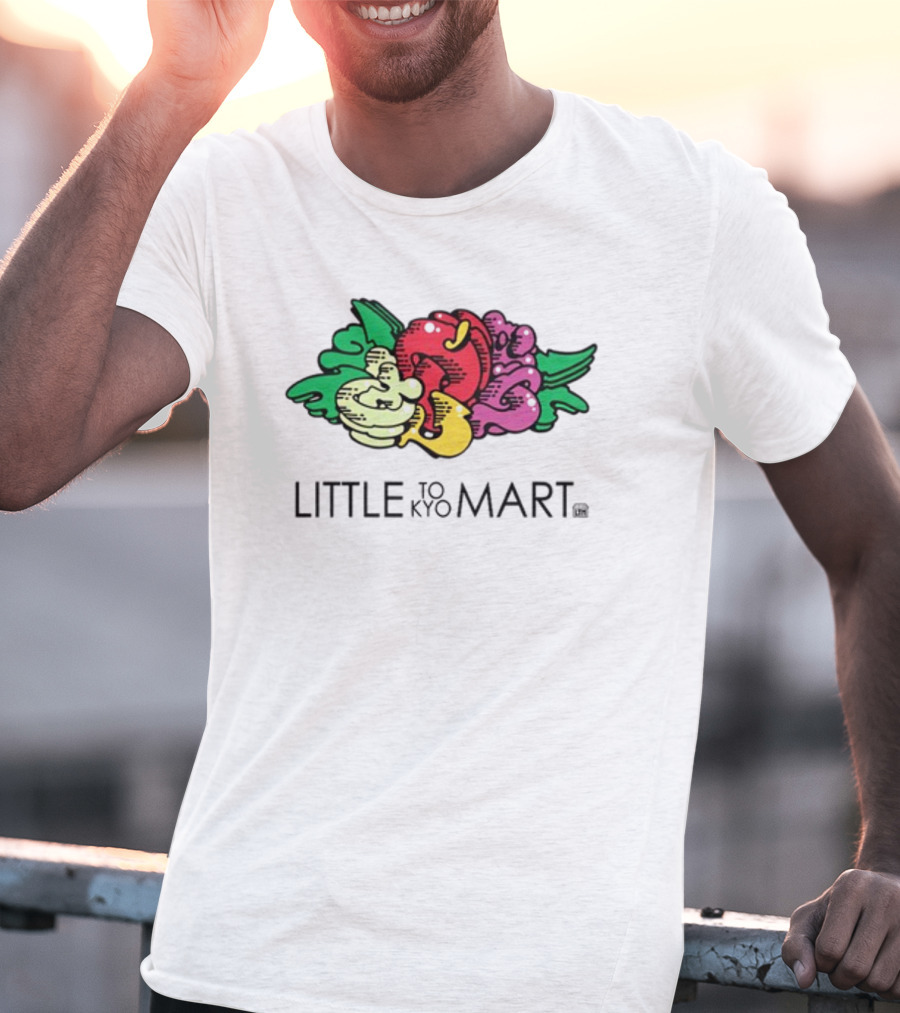Little Tokyo Mart Colorful Cartoon Fruits T-Shirt