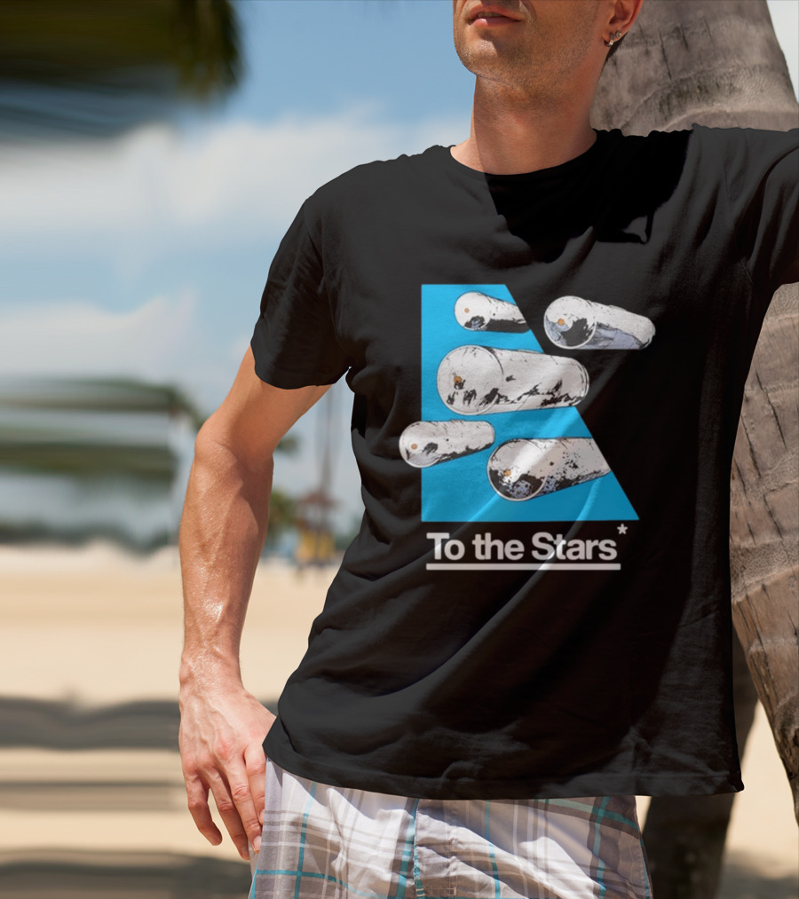 To The Stars Tic Tac Comic By Thomas Tenney T-Shirt