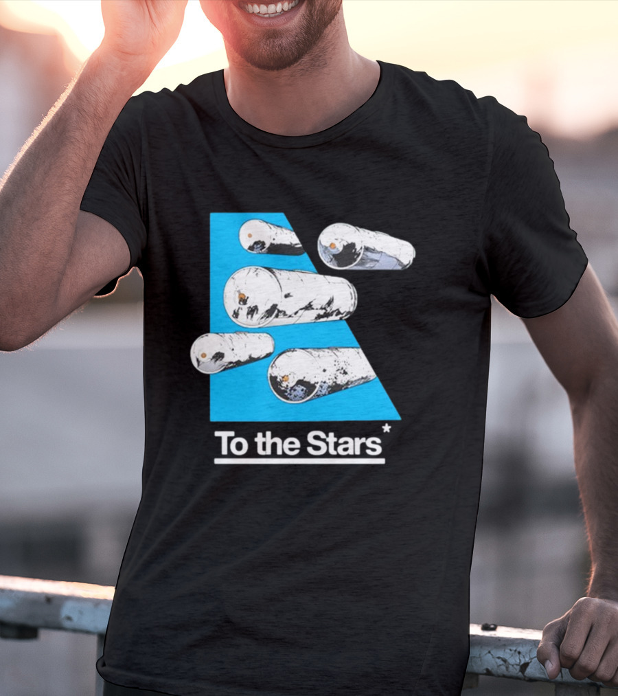 To The Stars Tic Tac Comic By Thomas Tenney T-Shirt