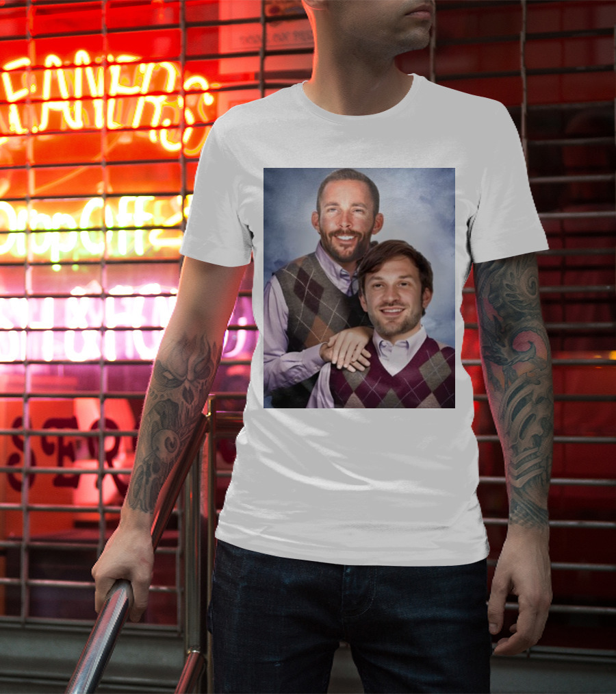 Ross Chastain Daniel Suarez Argyle Sweater Step Brothers T-Shirt