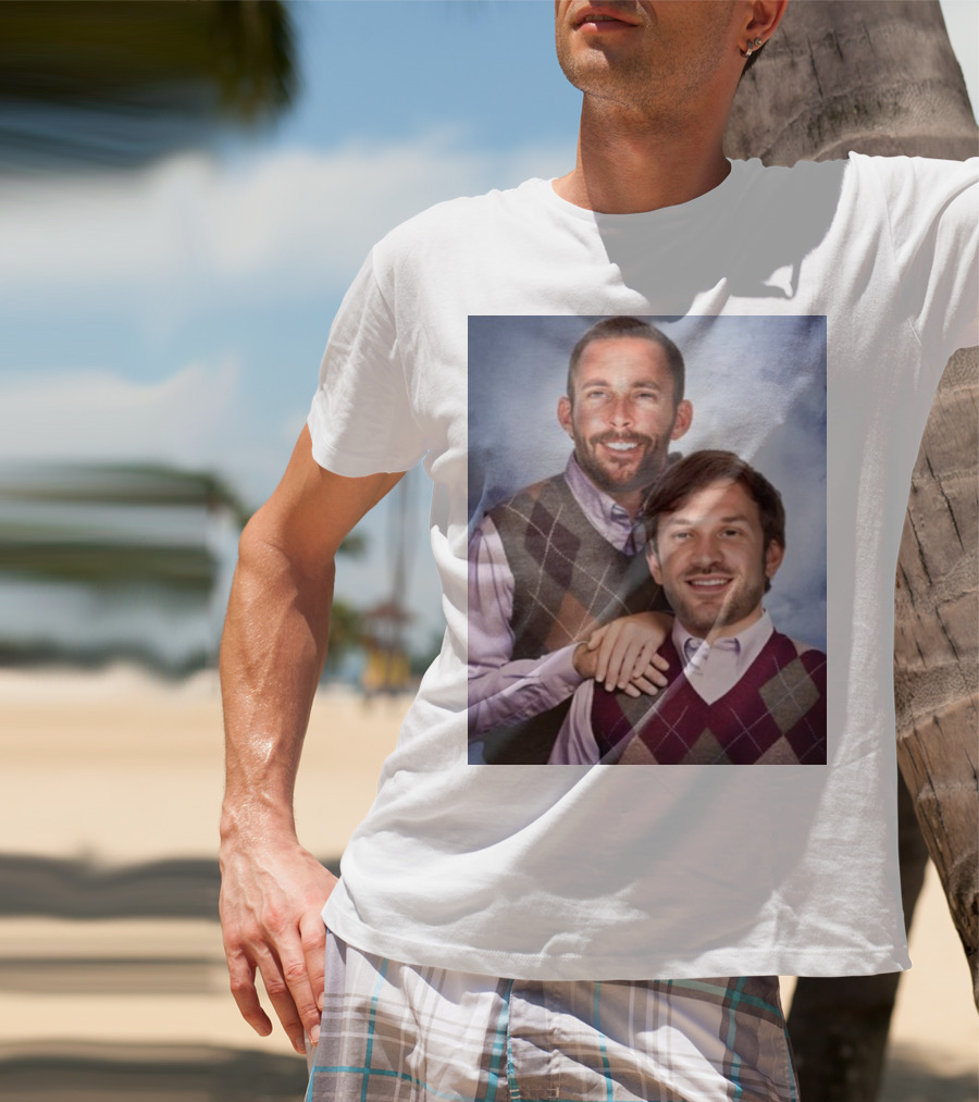 Ross Chastain Daniel Suarez Argyle Sweater Step Brothers T-Shirt