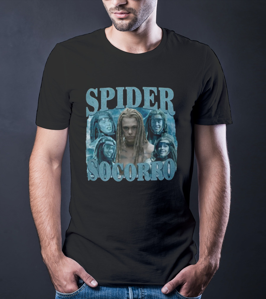 Spider Socorro Avatar Movie Character Collage T-Shirt